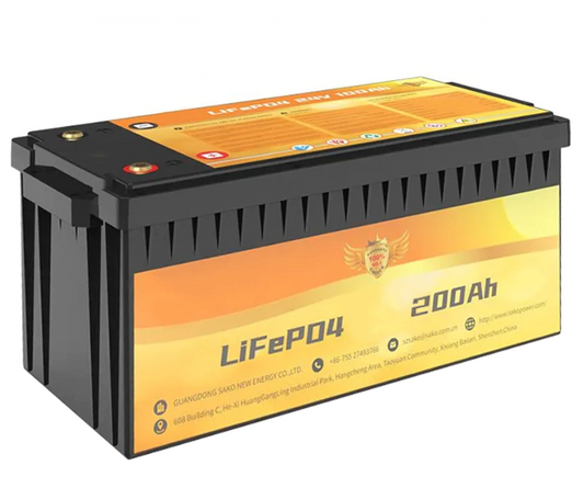 Bateria de Litio LiFePo4 200Ah 12V